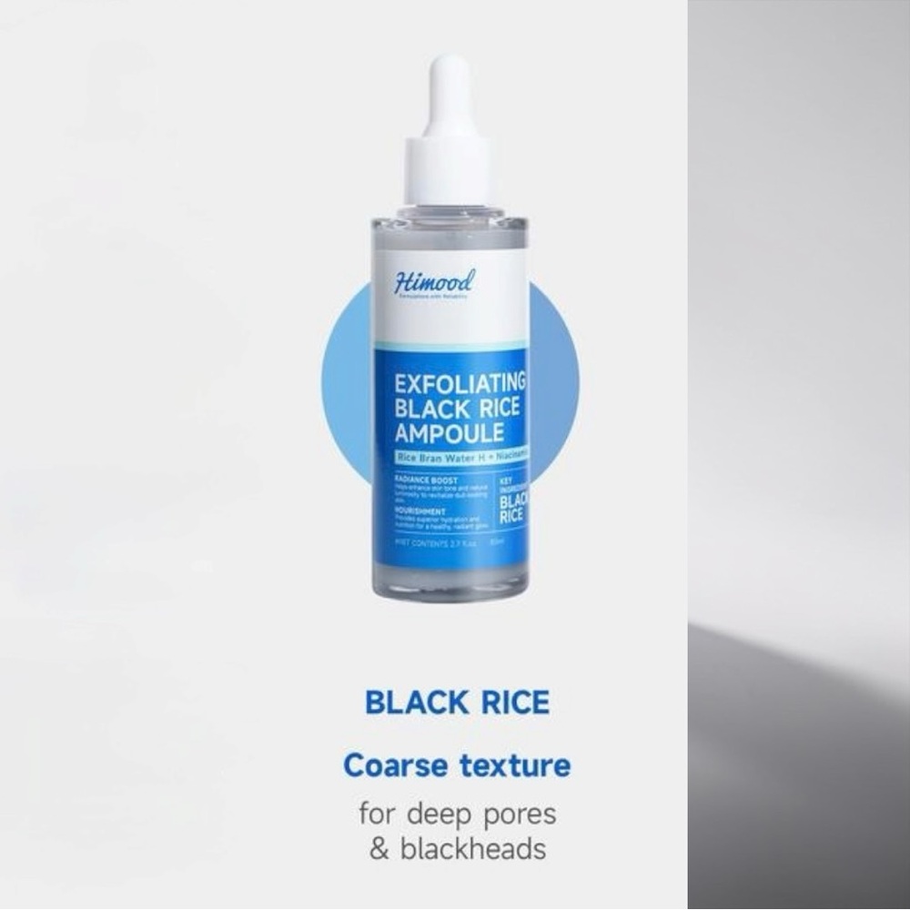 Himood Exfoliating Black Rice Ampoule